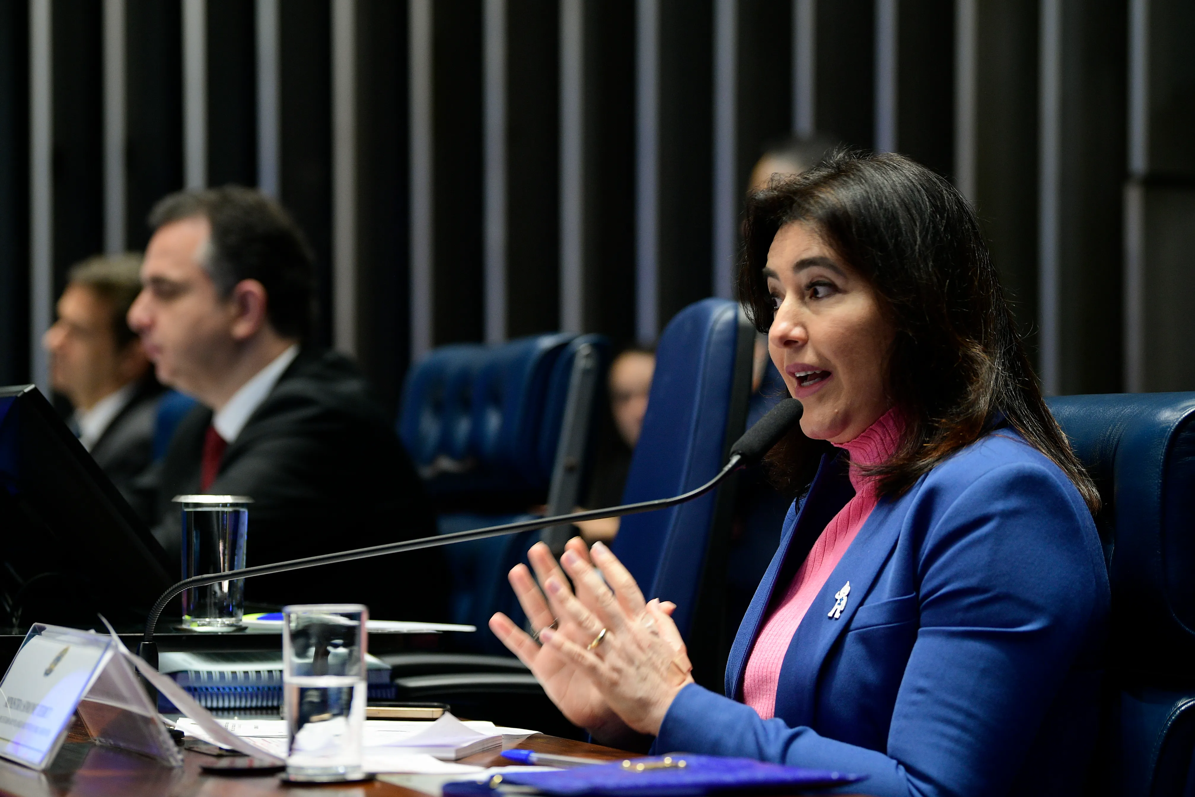 Simone Tebet no Senado